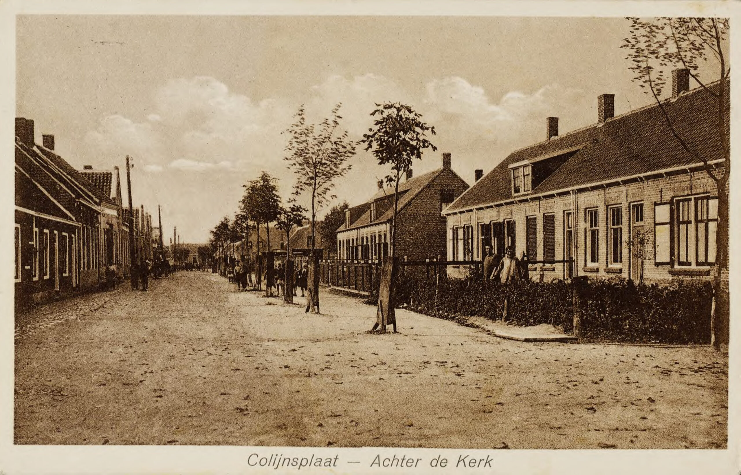 Colijnsplaat achter de Kerk